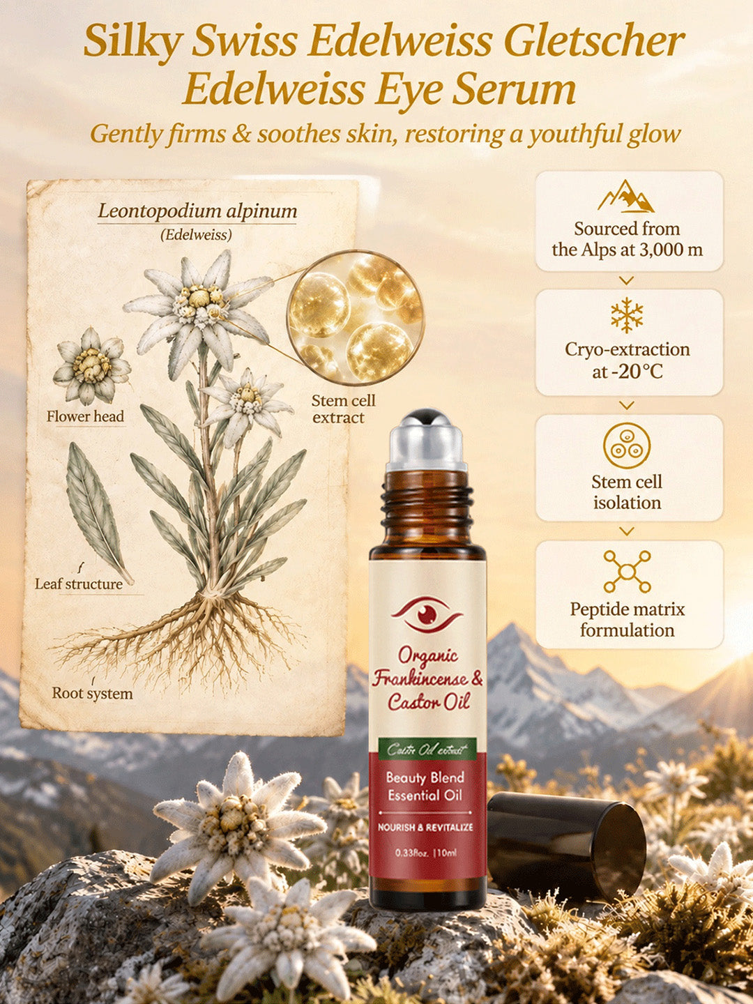 Firming Eye Essence with Castor Oil & Frankincense