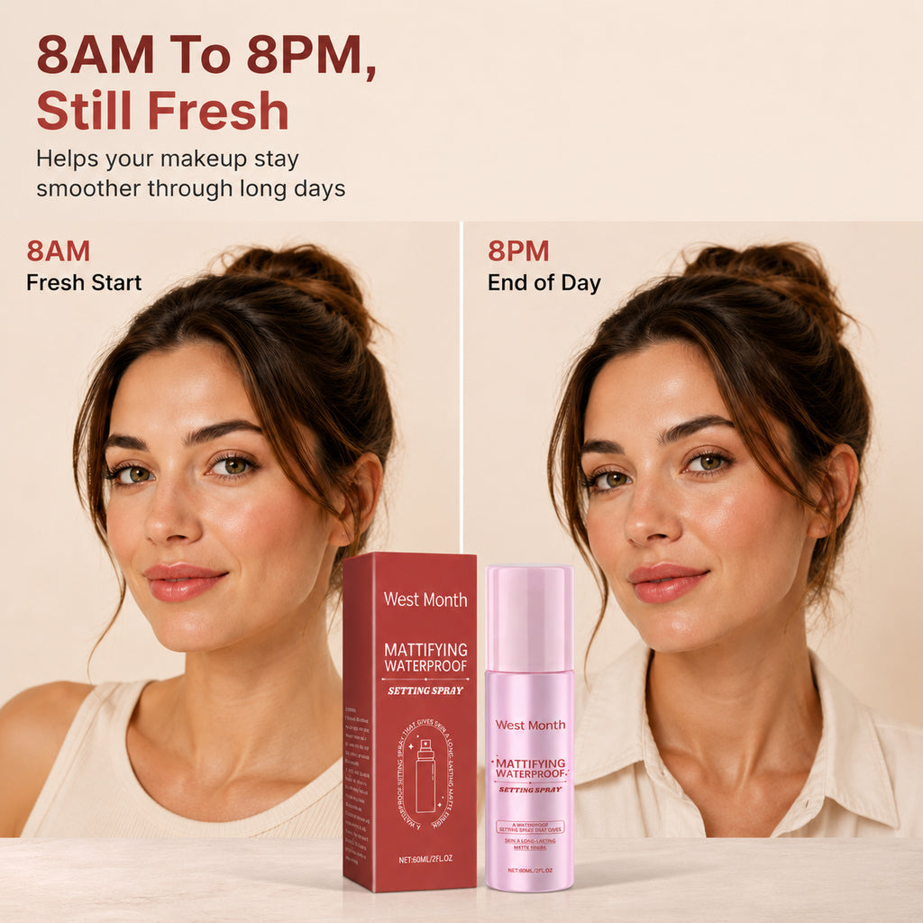 Long-Lasting Matte Waterproof Setting Spray