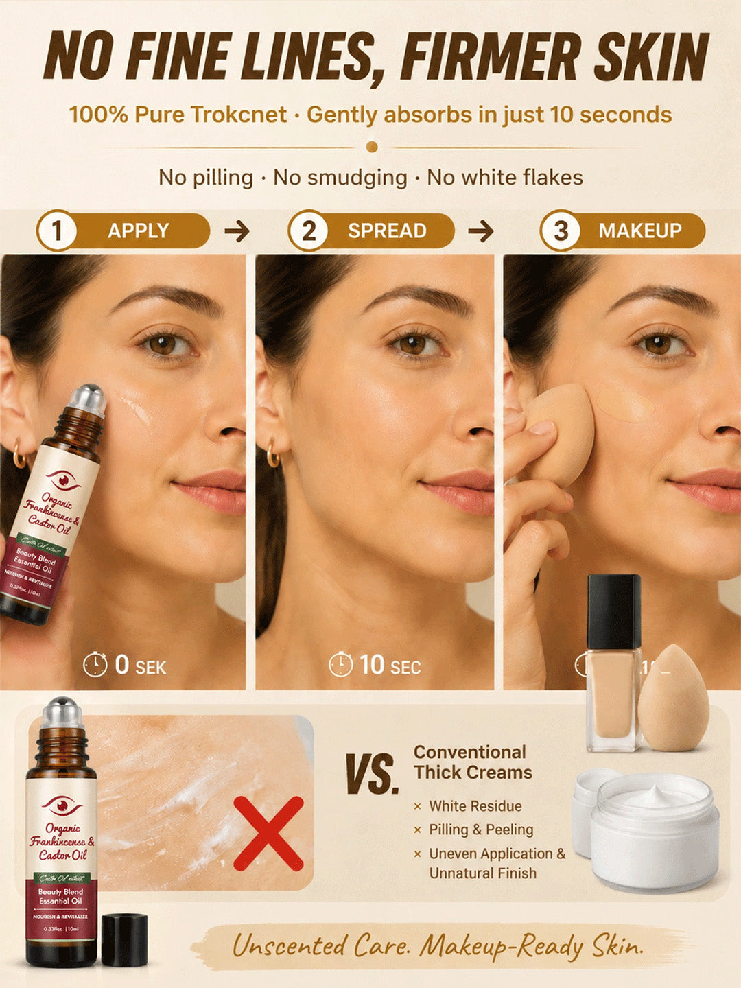 Firming Eye Essence with Castor Oil & Frankincense